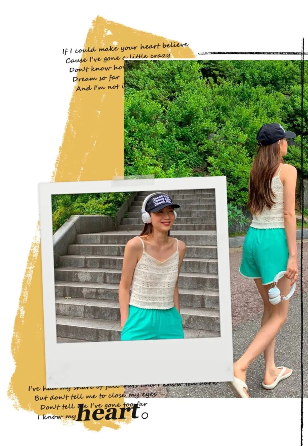 蕾丝|黑白灰穿腻了？今夏这6组彩色穿搭超显白，回头率100%