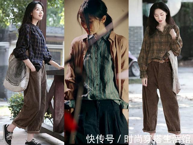 面料|春天出游别穿太老气,换上休闲慵懒风穿搭,青春减龄又时尚