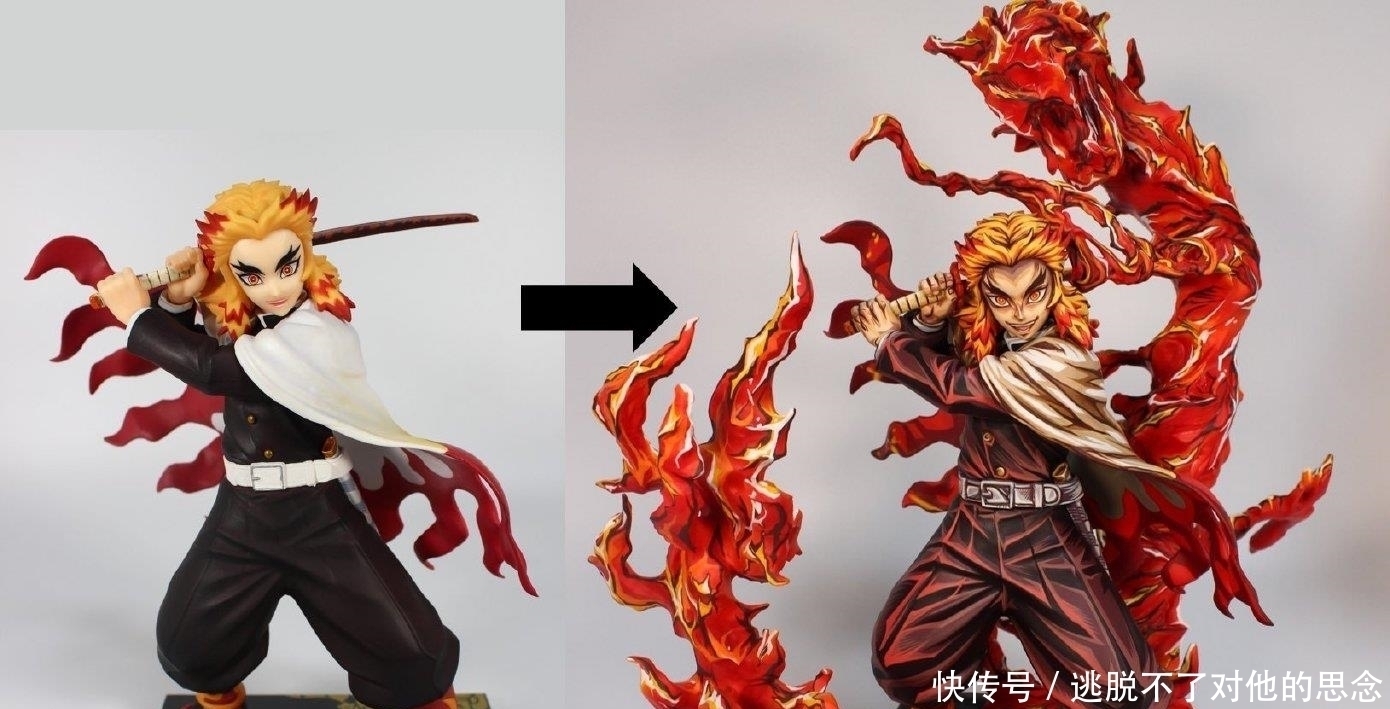 jojo的奇妙冒险|网友二次改造手办，按个人喜好给手办做涂装，立体手办像纸片