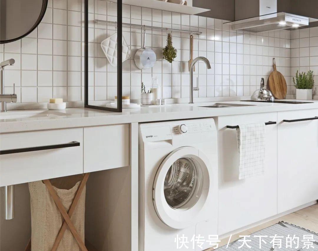 柜子|现在才知道,橱柜底部留空一格大有好处!回家默默拆掉个柜门