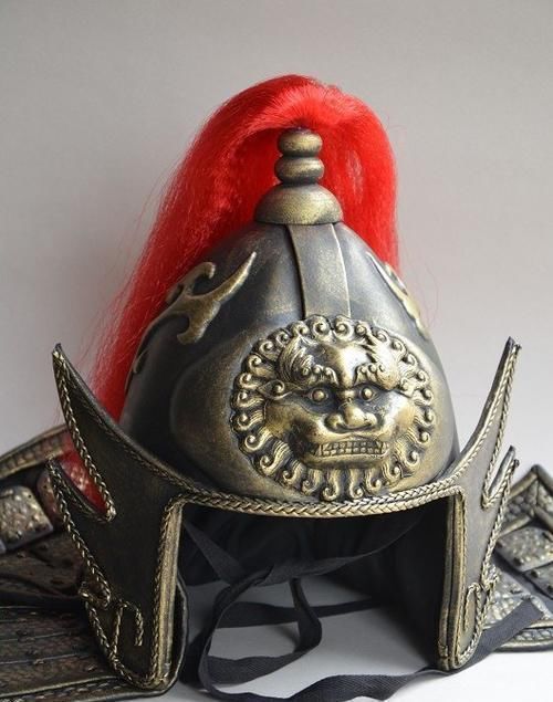 枪尖|武将头盔为何都有枪尖,它都有什么作用,古人的智慧真是无穷的