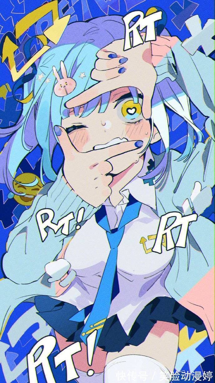 同人作品|想看不同表情的初音未来可以看看这位画师的作品,表情可丰富了