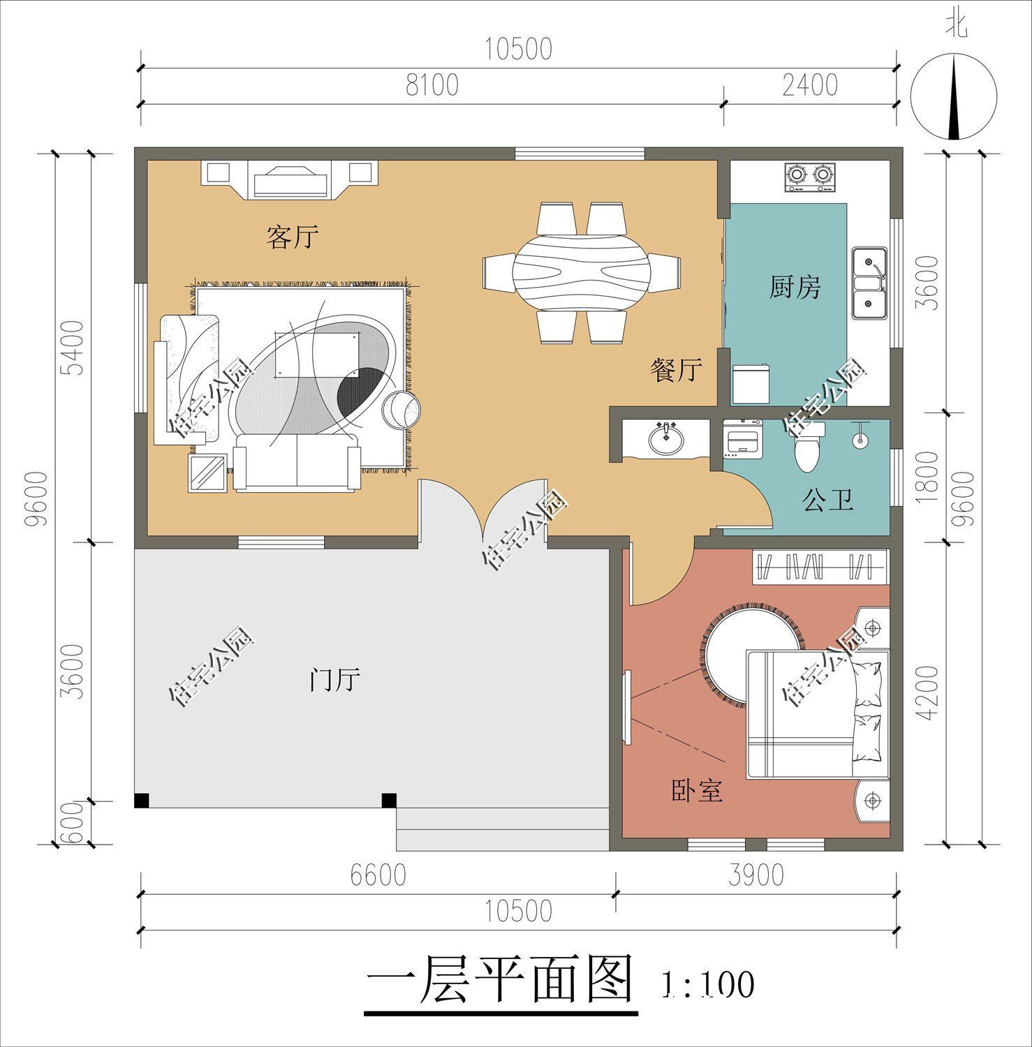 造价|一室一厅，一厨一卫，15万造价就能建的农村小平房