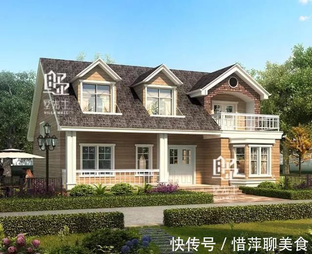 图纸|5套乡村小别墅, 10年后最流行的款式, 每一款都很美!