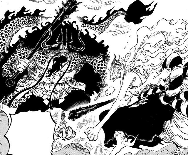 皇级|海贼王1024话情报大和展现皇级实力,能跟凯多打成平手