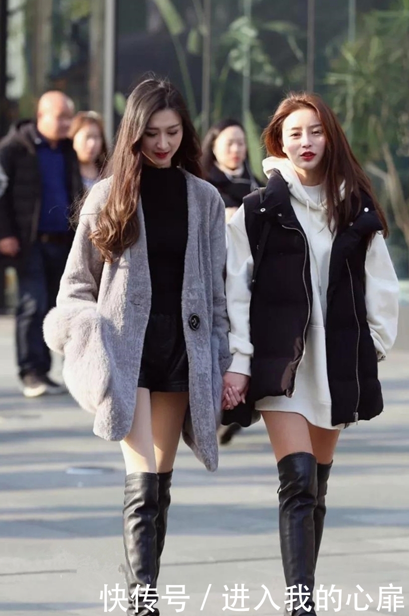 高调|过膝靴霸气上线,精致又轻熟,让小个子也能展现高调美