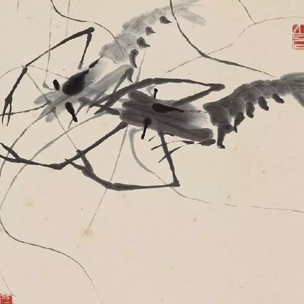 白石山翁!齐白石《群虾图》欣赏