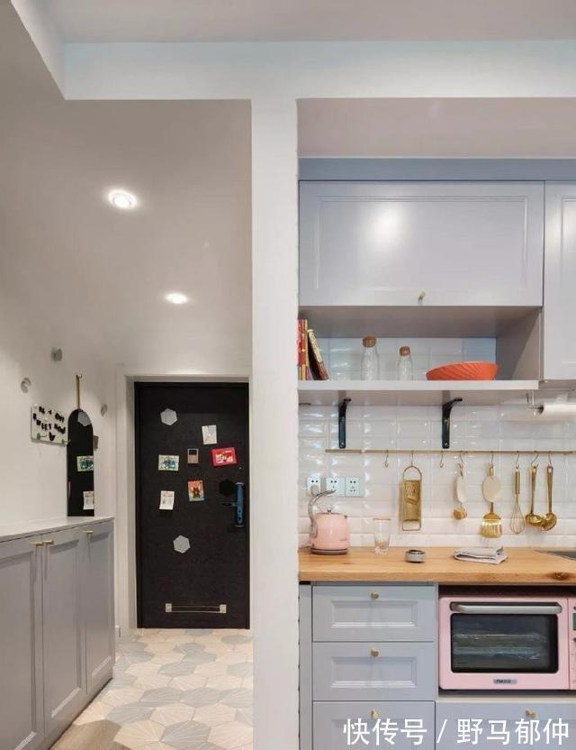 收纳|看完她的45㎡小家,我也想买个小户型照着装,清新优雅太舒适了!