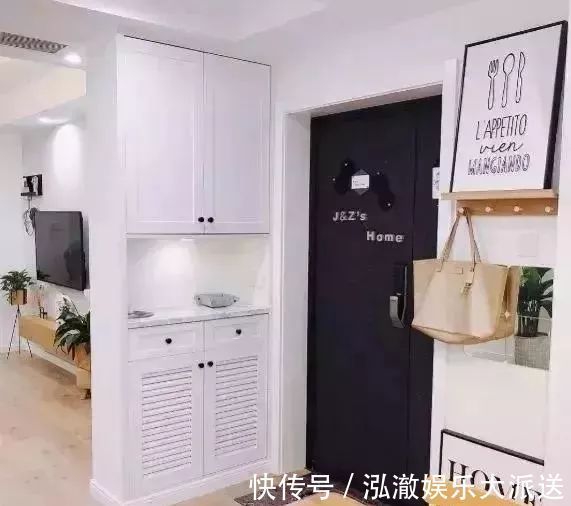 鞋子|门口只放个鞋柜好浪费！装一个柜子实用得很！