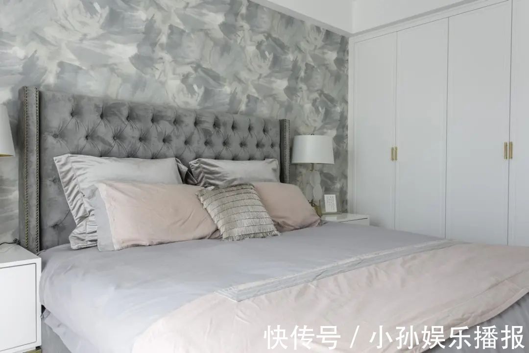 装饰画|180㎡浪漫小窝，蓝与粉、灰与白，优雅情趣，轻松舒适