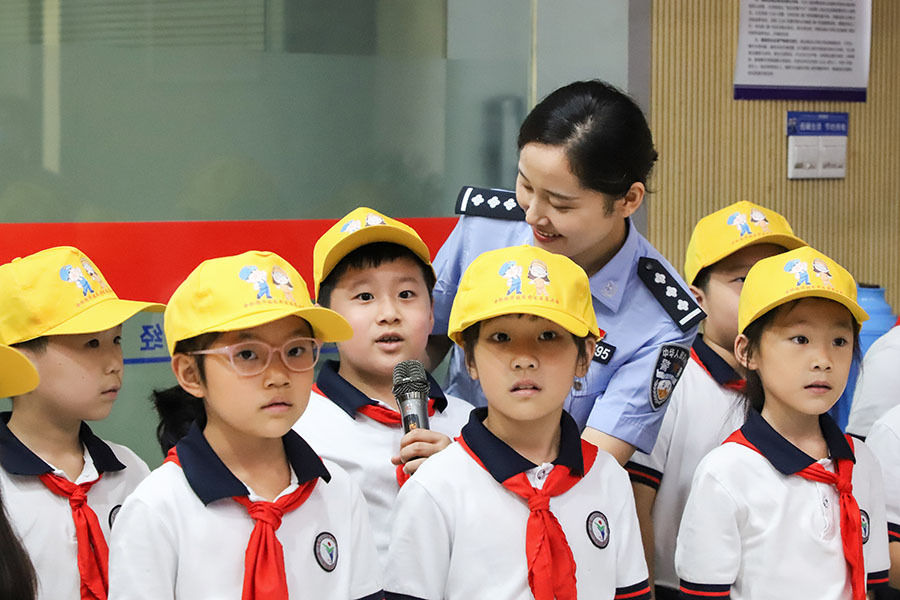 探警营#萌娃探警营 体验乐不停