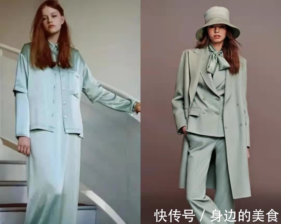 搭配 这样的“绿色搭配”,太适合初春穿了,看一眼就会爱不释手