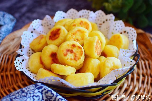 1根山药2个鸡蛋,无水无油无需烤箱的小面包,孩子一吃就是一盘!