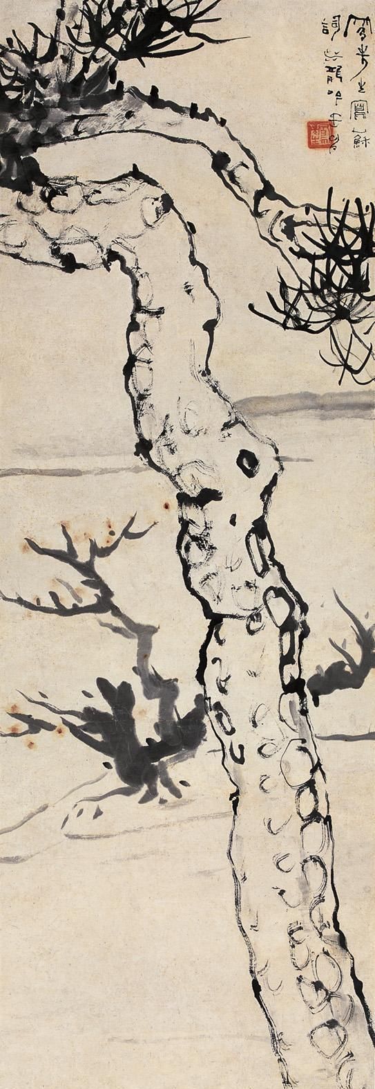 仕女|他自比诸葛亮,人称绘画才子,徐悲鸿也甘拜下风,却被遗忘300年