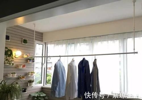 新房|新房装修,阳台晾衣杆不装中间装一边入住才知道简直太实用了