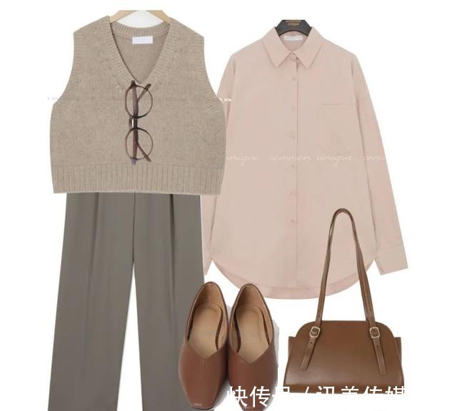 奶奶衫 今秋超美混搭CP,简直气质死了