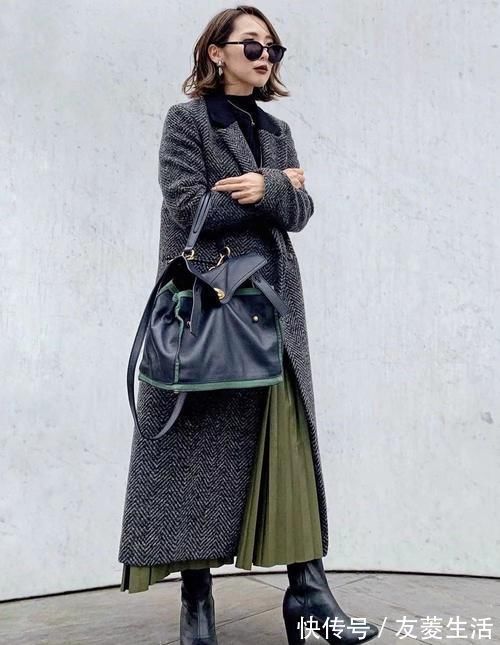 半身裙 仅156cm的她，凭什么会穿？日本素人“显高穿搭”，惊艳高级