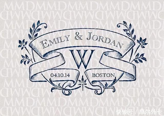用心|独属于你们的爱的印记,婚礼logo怎能不用心