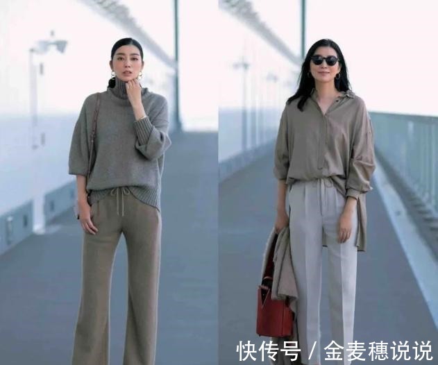 穿搭 日杂精选60岁女人每天认真穿搭，状态好了，心就年轻！