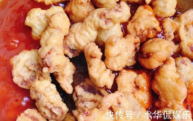 还不会做糖醋里脊腌制、炸酥、上糖醋简单3步，酸甜可口真馋人