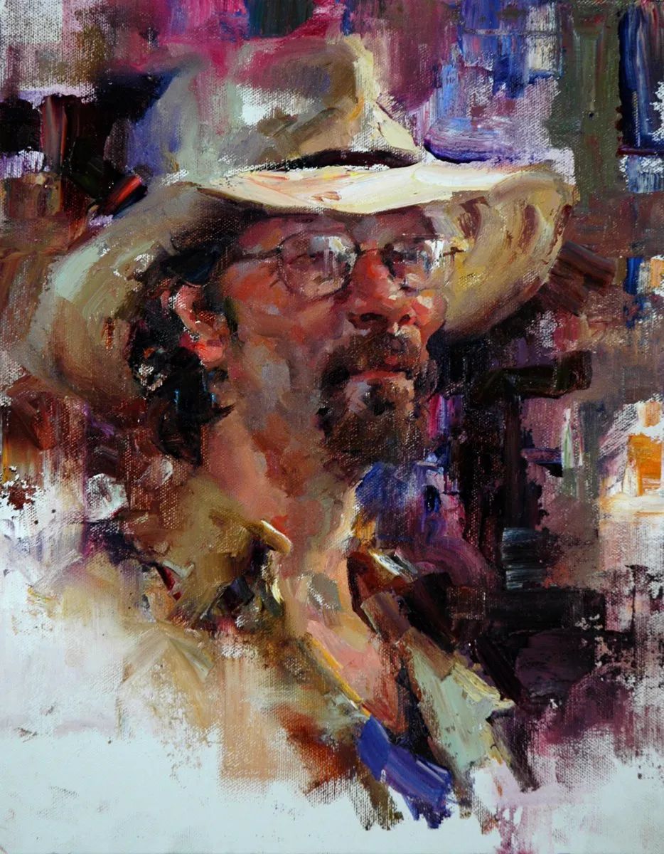 jeffrey|他的油画笔触粗犷又细腻,透着一种不可言说的美