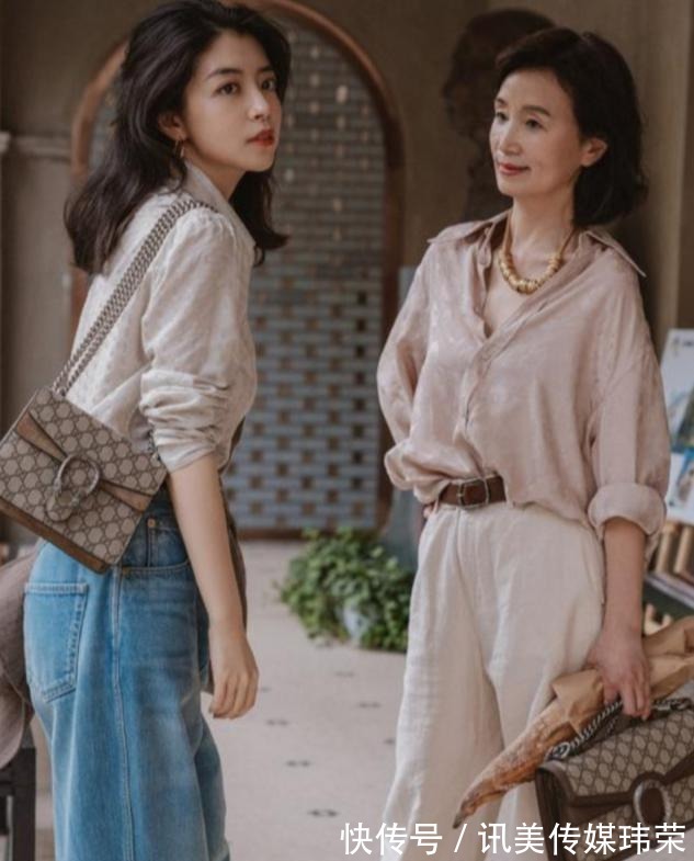 夏日|被三木妈妈的夏日穿搭圈粉了，50岁美得优雅不做作，气质真高级