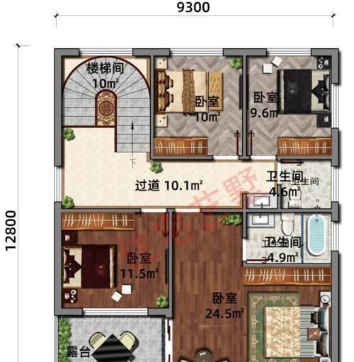 自建房|老妈选了2套农村自建房三层别墅图纸,造价只要25万,哪套好看