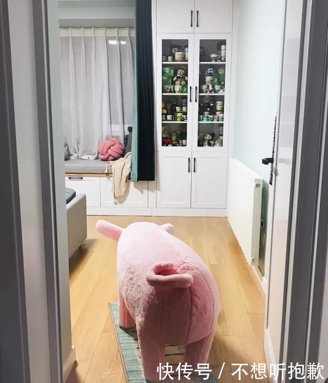 柜子|通风半年，过几天搬新家，全屋真漂亮，飘窗改柜子真实用，晒晒！