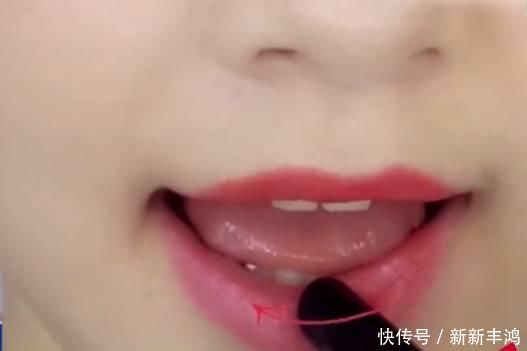 唇蜜|口红太贵?姑娘只用了1支口红 画出了8种唇色!