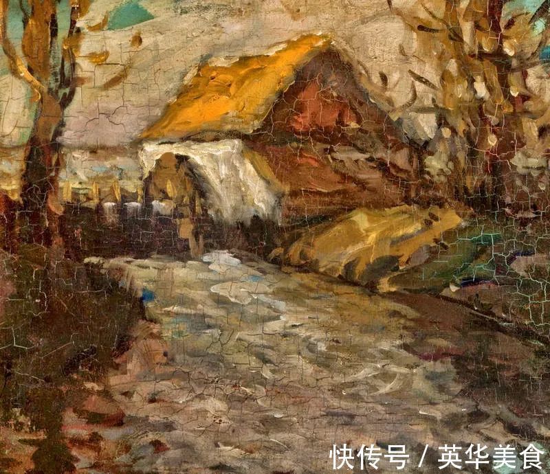 小溪|水与光的刻画,弗里茨的油画真是美妙至极