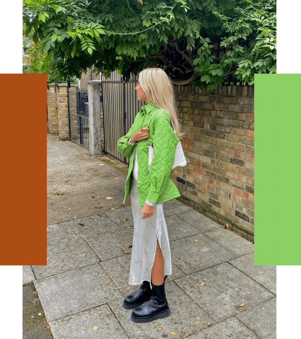  这件|刘雯身上这件「绗缝」外套，到底有多火？