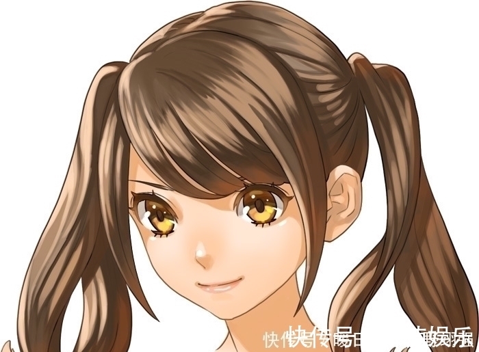 双马尾|人物头发上色其实很简单!画不好是你没学会正确的绘画方法!