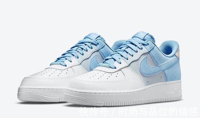 low 清爽蓝色装扮!全新Air Force 1 Low即将登场!