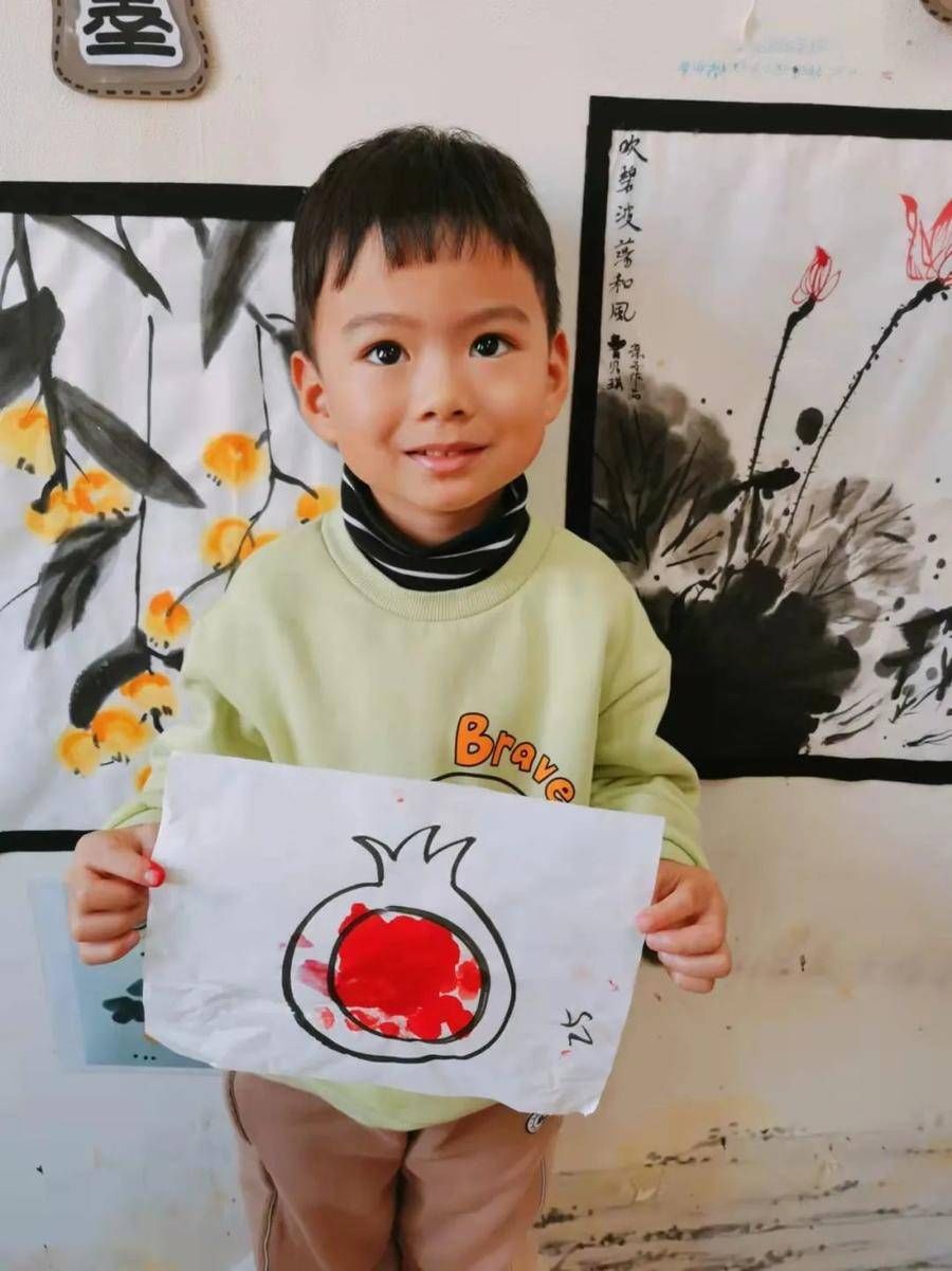 孩子们|小小萌娃和中国艺术撞了个满怀——鹤琴英华幼儿园清雅画苑