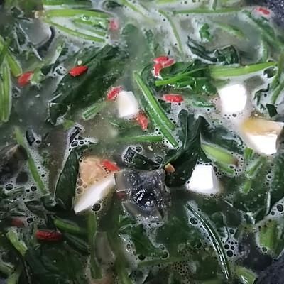 做了上汤菠菜挑剔的老公竟然吃了3大碗