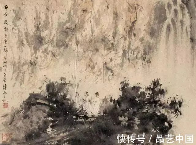 陈子庄#傅抱石:一位把个性与才情融入自己绘画中的大画家