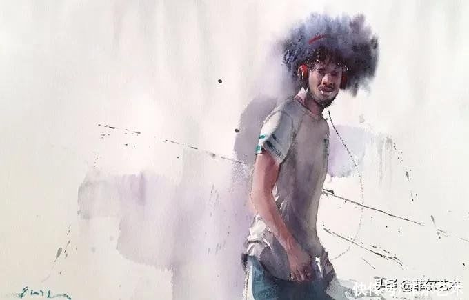 尤德斯|水彩也可以画得超准确！真心佩服！必须点赞