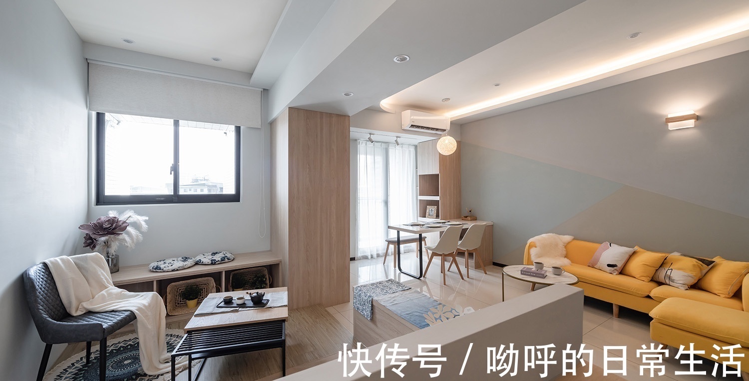 层板|36㎡, 台湾小户型,简洁又清新!