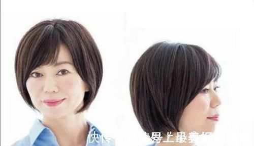 刘海 年过50的女人，留什么发型显年轻？试试这3款“短发”，减龄洋气