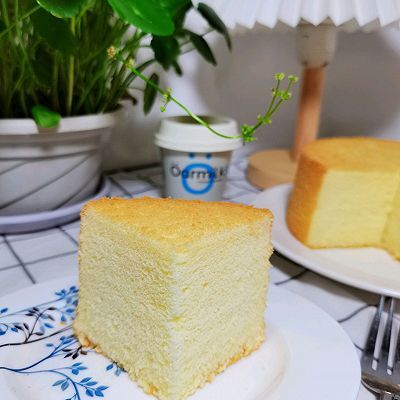 椰香|椰香戚风蛋糕