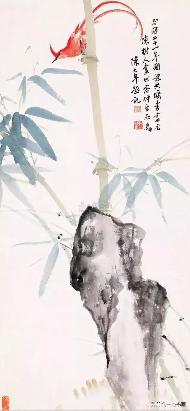 陈树人|陈树人的花鸟，赏心悦目