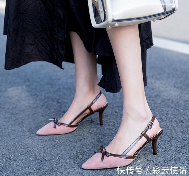 高跟鞋|性感的细高跟鞋跟设计,凸显时尚气息