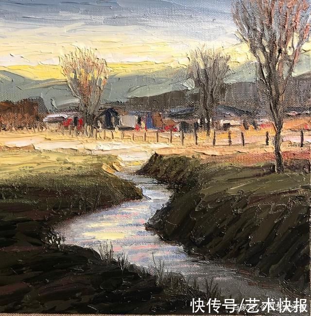 杰夫科克伦$美国艺术家杰夫科克伦风景油画作品欣赏