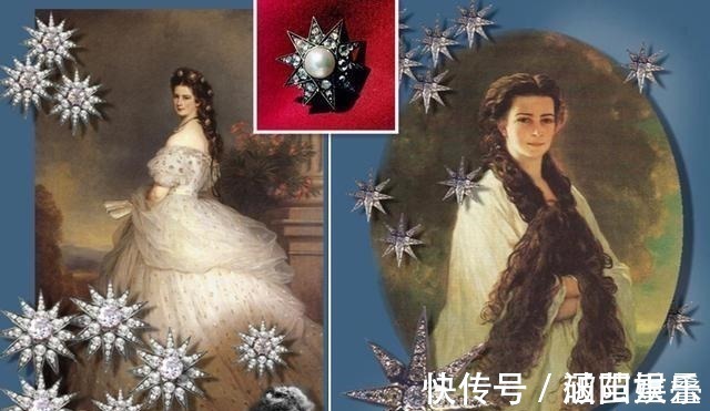 发饰 苏提达模仿茜茜公主,将“钻石星星”戴头上,美艳不足端庄有余!