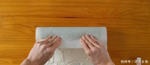 一起来做抹茶蛋糕卷吧,漂亮毛巾面,一卷就成功