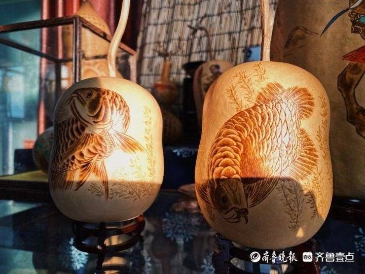  火墨|走近非遗泰山宋氏烙画葫芦，演绎“火墨”工艺传奇