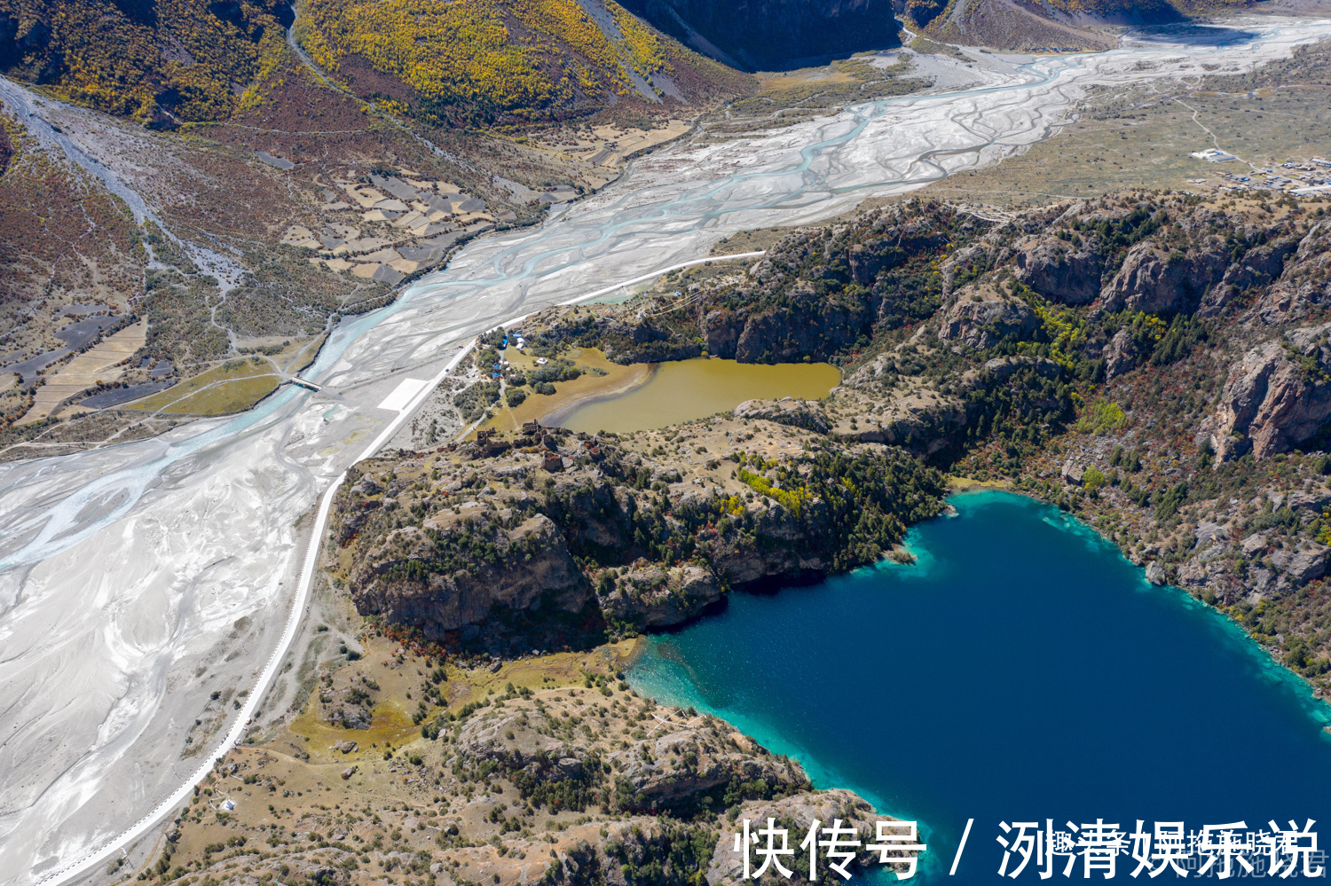 柏油路|藏东有个三色湖，不要错过尽头的祥格拉冰川