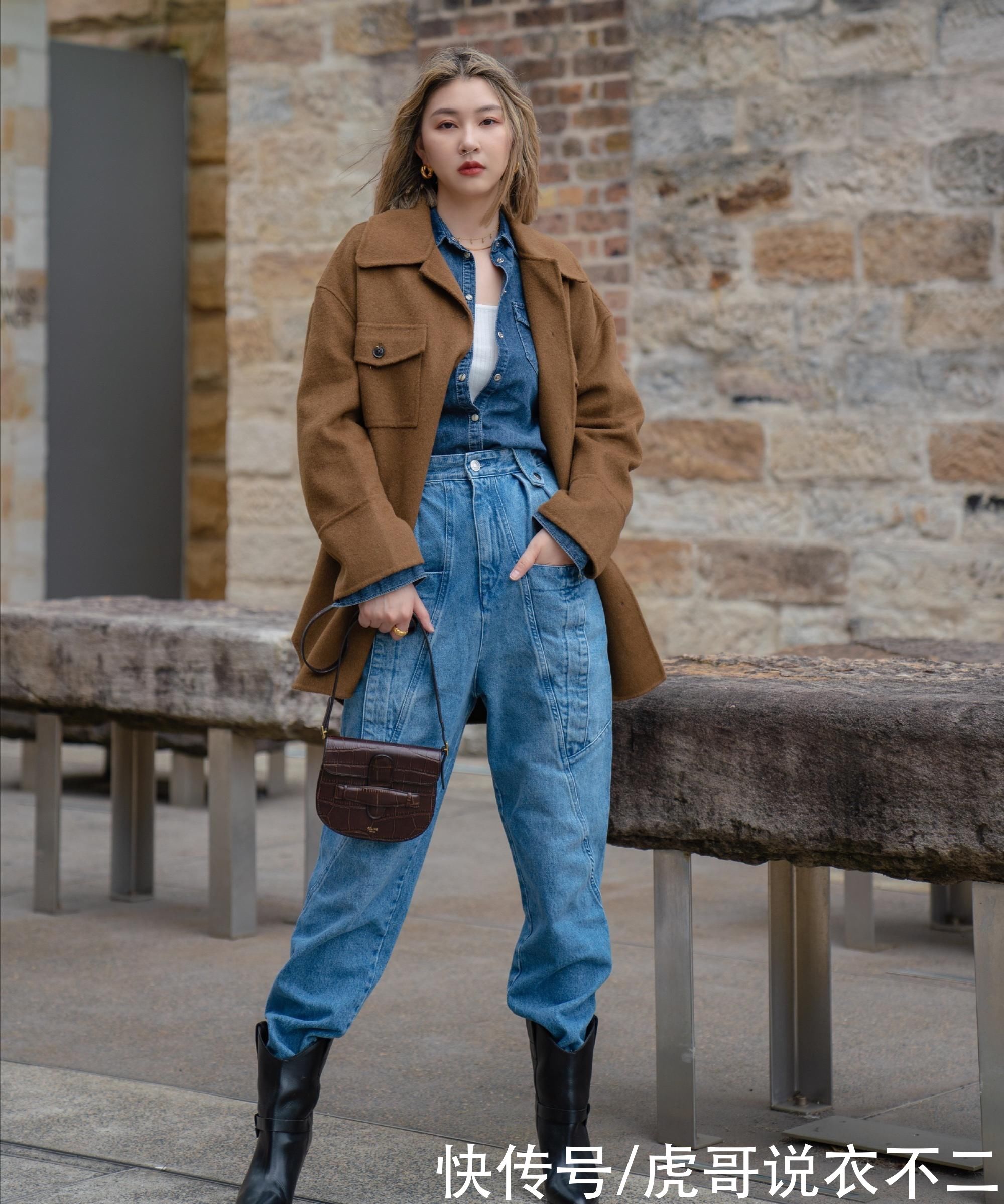 40岁女人早春穿搭需要气场，气质穿搭值得借鉴，展现高级美