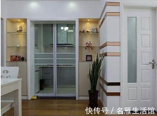邻居|去了趟邻居家才知道，原来厨房推拉门过时了，有钱人都这样装！