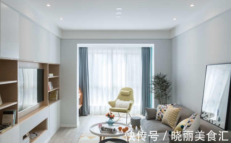 李文伟|用色彩填满三居室,舍去浮华和杂乱,让业主享受舒适的家庭生活